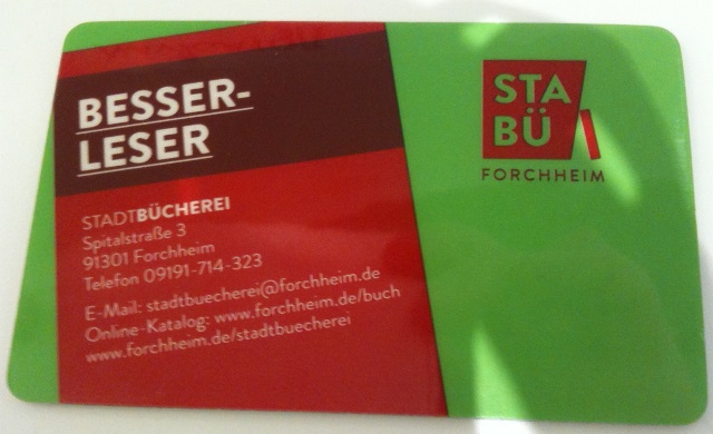 Bücherei-Ausweis